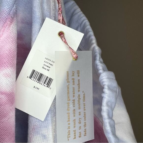 LoveShackFancy Etty Tie Dye Joggers Size Medium - Picture 7 of 9